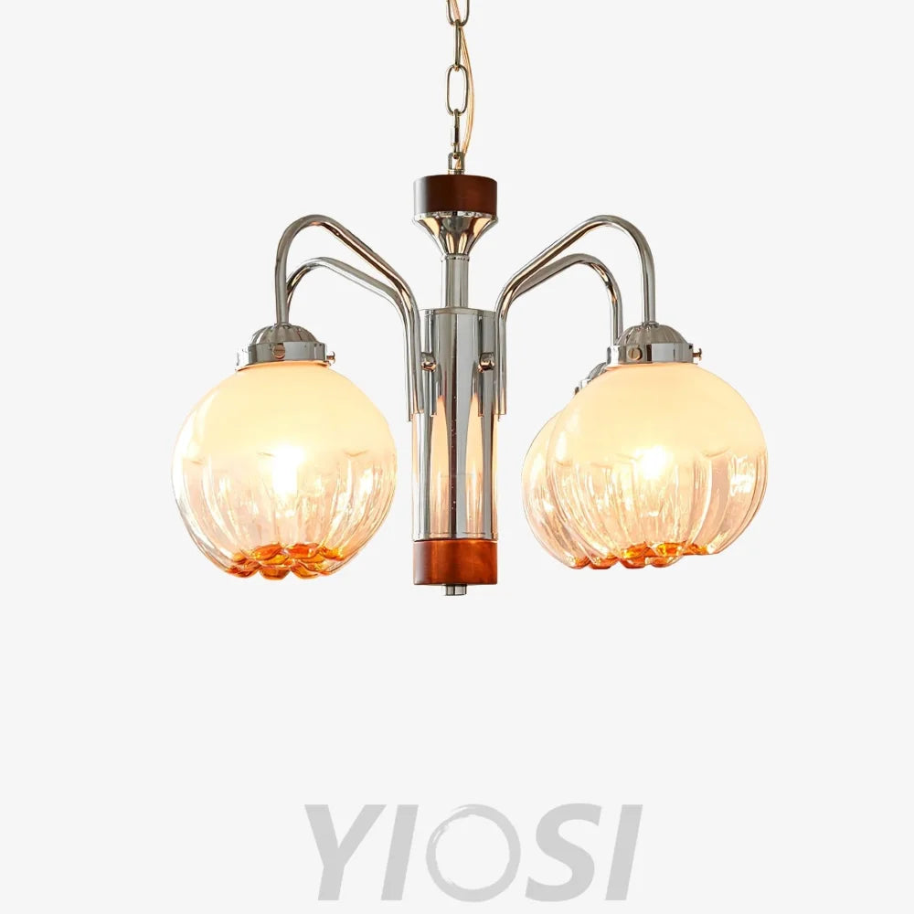 Flower Bud Chandelier ∅ 15.7″ - Bend-1-Yiosilamp