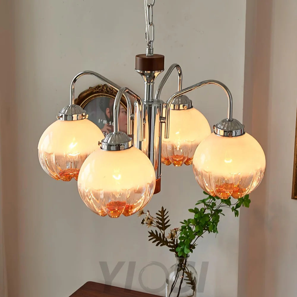 Flower Bud Chandelier ∅ 15.7″ - Bend-1-Yiosilamp
