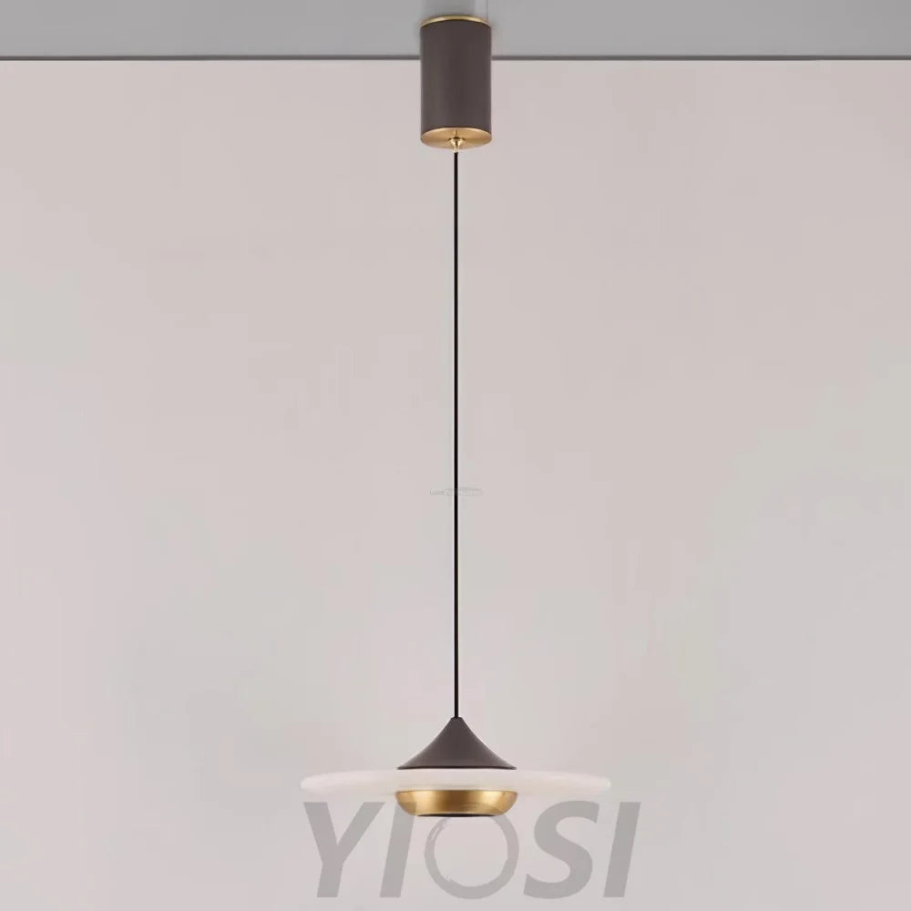 Flying Saucer Marble Pendant - Yiosilamp