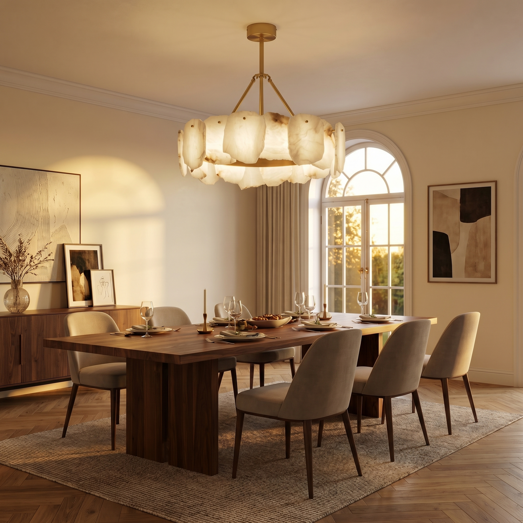 Yiosi Foglia Flower Pedal Chandelier - Image 4