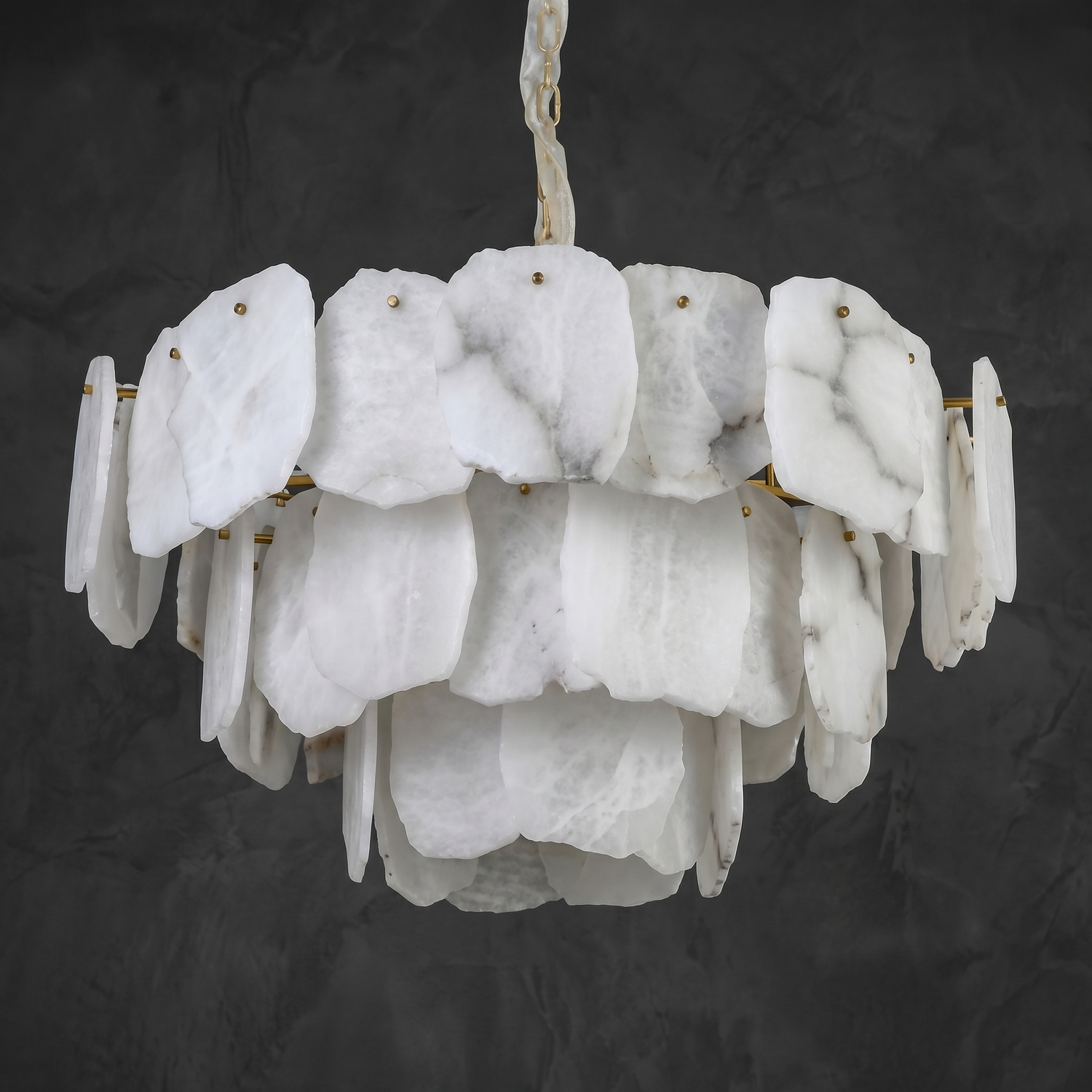 Yiosi Foglia Leaf Tier Chandelier - Image 2