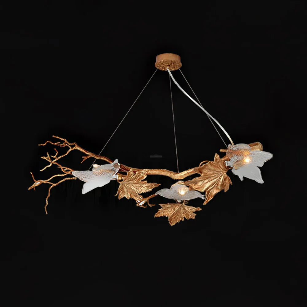 Folio Branch Type Brass Chandelier - Branch-1-Yiosilamp