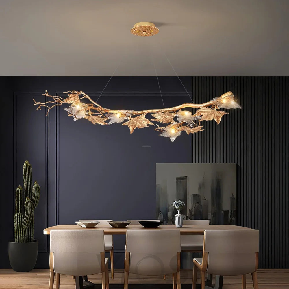 Folio Branch Type Brass Chandelier - Branch-1-Yiosilamp