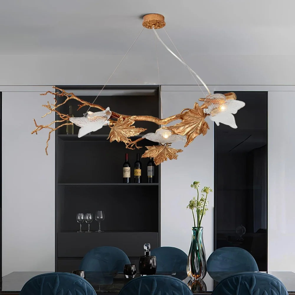 Folio Branch Type Brass Chandelier - Branch-1-Yiosilamp