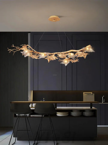 Folio Branch Type Brass Chandelier - Branch-1-Yiosilamp