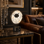 Fortune Cascade Modern Crystal Table Lamp