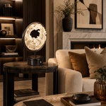 Fortune Cascade Modern Crystal Table Lamp