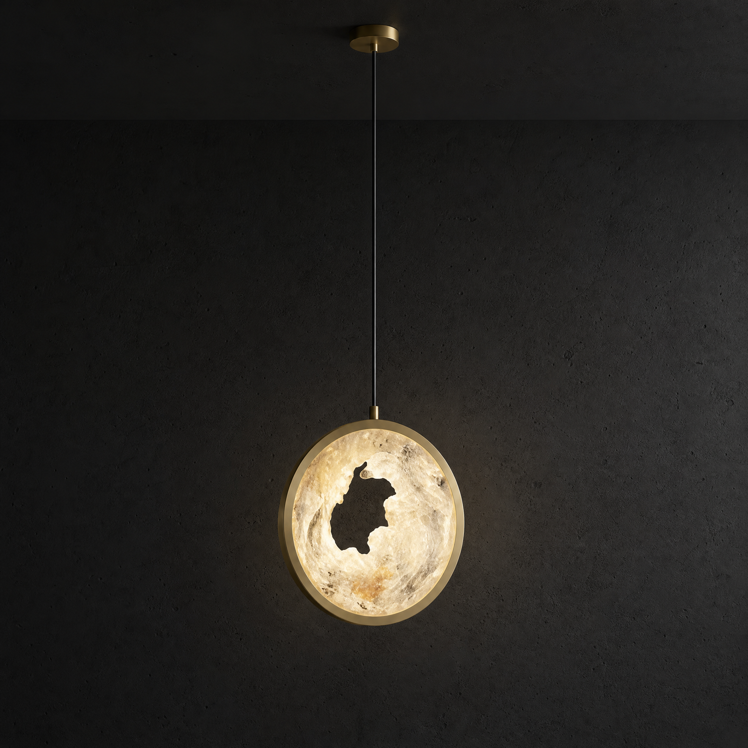 Fortune Cascade Modern Sculptural Pendant Light - main