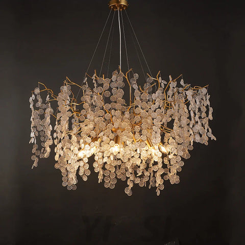 Fortune Tree Pendant Light Fixtures Hanging Chandeliers For Dining Room Branch Chandelier