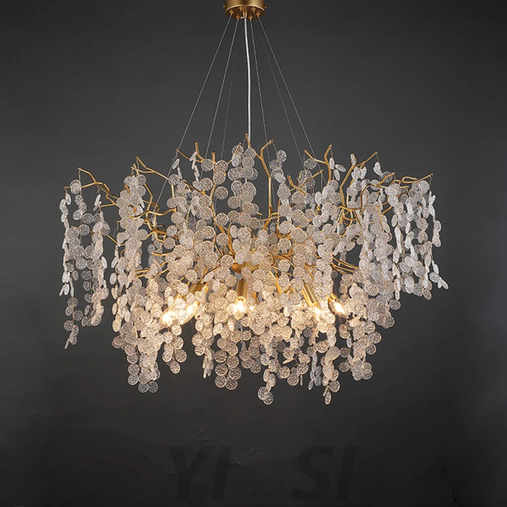 Fortune Tree Pendant Light Fixtures Hanging Chandeliers For Dining Room Branch Chandelier