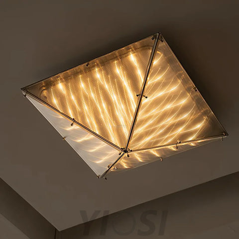 Fragment Celing Lamp ∅ 15.7″ - Art Glass-1-Yiosilamp