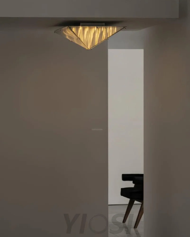 Fragment Celing Lamp ∅ 15.7″ - Art Glass-1-Yiosilamp