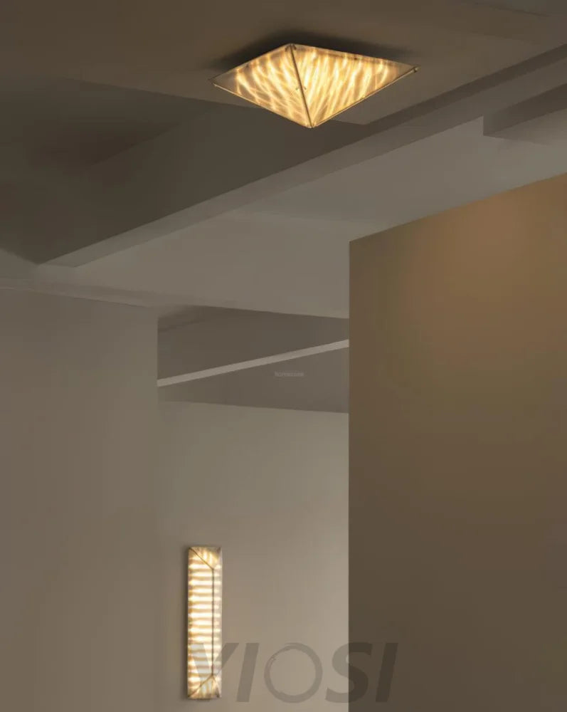 Fragment Celing Lamp ∅ 15.7″ - Art Glass-1-Yiosilamp
