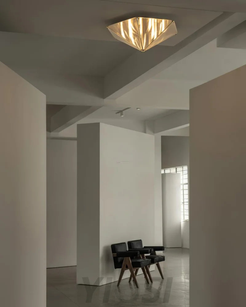 Fragment Celing Lamp ∅ 15.7″ - Art Glass-1-Yiosilamp