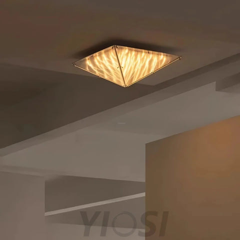 Fragment Celing Lamp ∅ 15.7″ - Art Glass-1-Yiosilamp