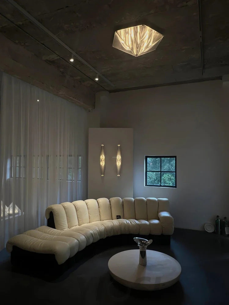 Fragment Celing Lamp ∅ 15.7″ - Art Glass-1-Yiosilamp