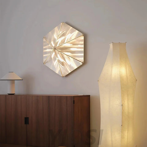 Fragment Celing Lamp ∅ 15.7″ - Art Glass-1-Yiosilamp