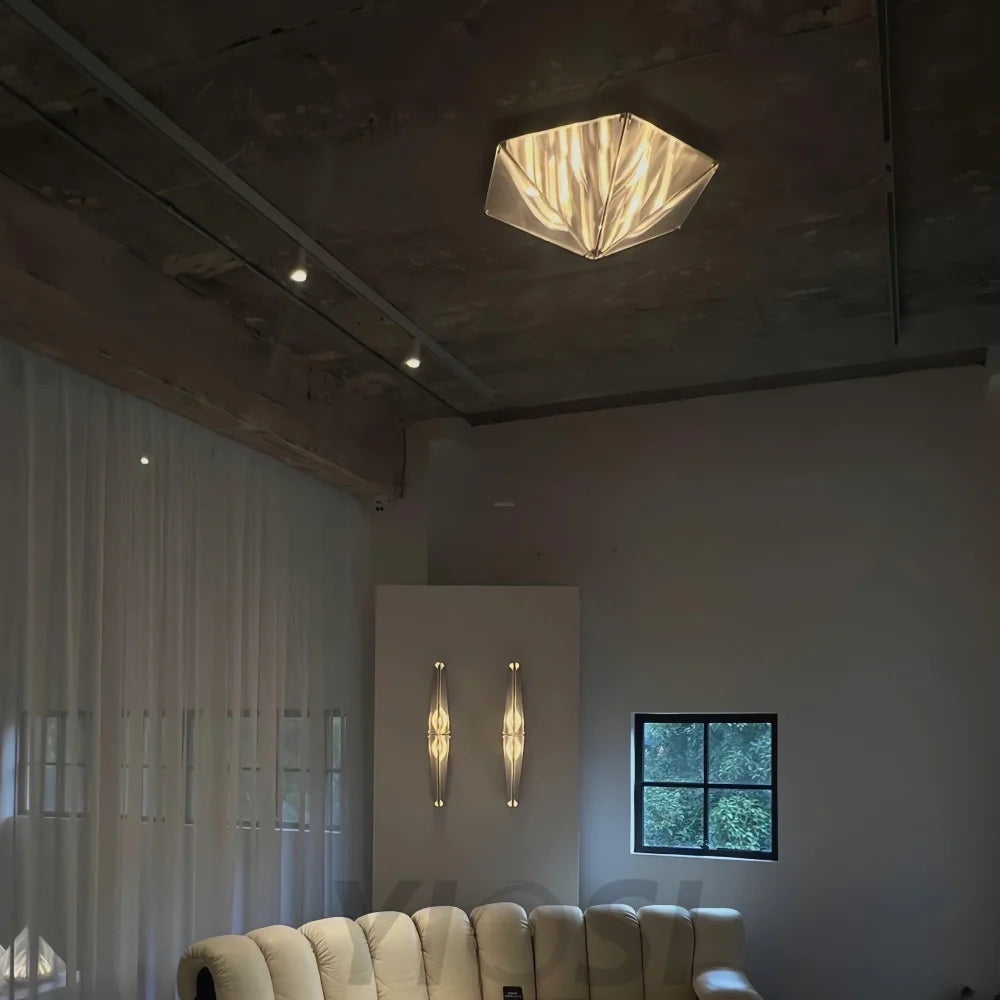 Fragment Celing Lamp ∅ 15.7″ - Art Glass-1-Yiosilamp
