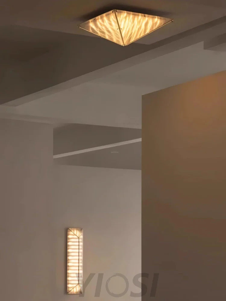 Fragment Celing Lamp ∅ 15.7″ - Art Glass-1-Yiosilamp