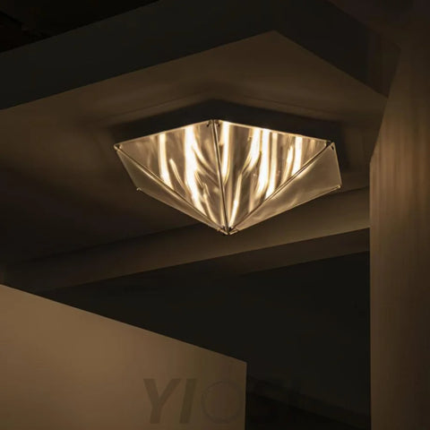 Fragment Celing Lamp ∅ 15.7″ - Art Glass-1-Yiosilamp