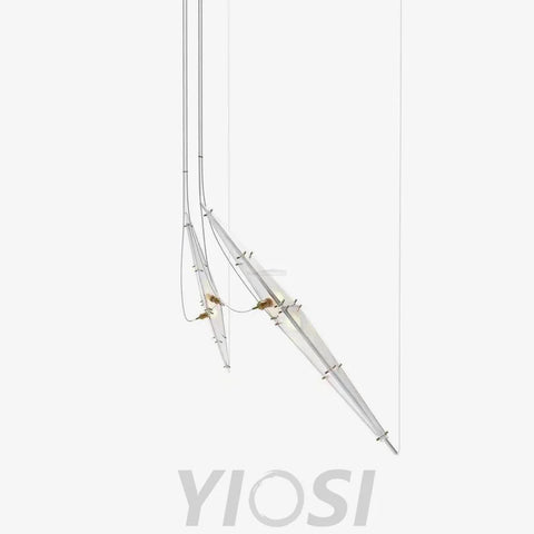 Fragment Pendant Lamp L 30.3″ - Swab-1-Yiosilamp