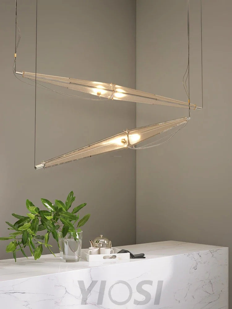 Fragment Pendant Lamp L 30.3″ - Swab-1-Yiosilamp