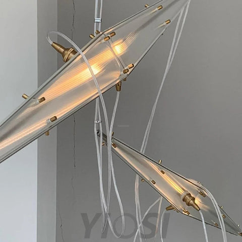 Fragment Pendant Lamp L 30.3″ - Swab-1-Yiosilamp
