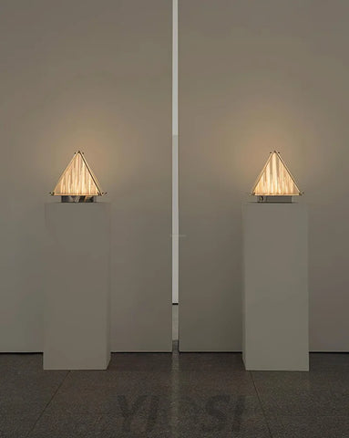 Fragment Table Lamp  ∅ 11.4″ - Art Glass-1-Yiosilamp