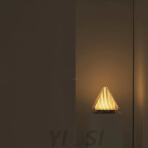 Fragment Table Lamp  ∅ 11.4″ - Art Glass-1-Yiosilamp