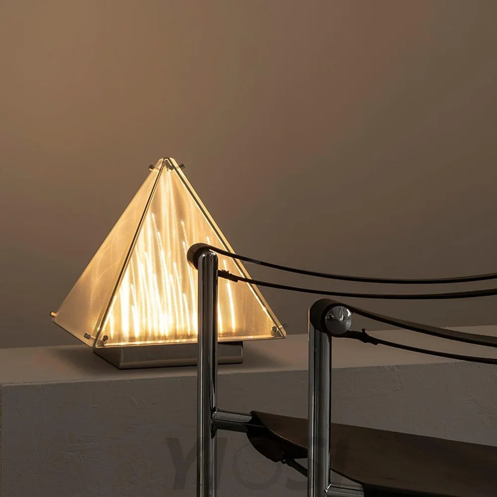 Fragment Table Lamp  ∅ 11.4″ - Art Glass-1-Yiosilamp