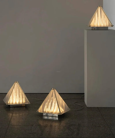 Fragment Table Lamp  ∅ 11.4″ - Art Glass-1-Yiosilamp