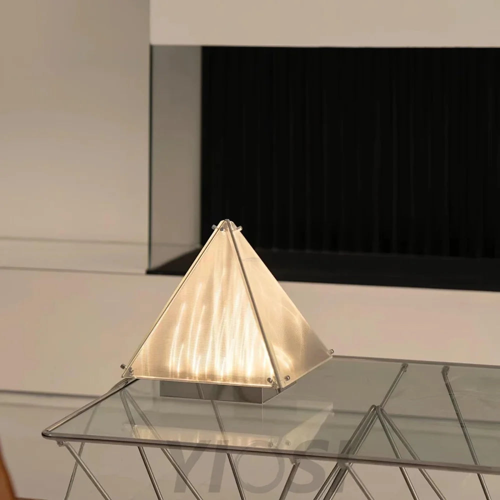 Fragment Table Lamp  ∅ 11.4″ - Art Glass-1-Yiosilamp