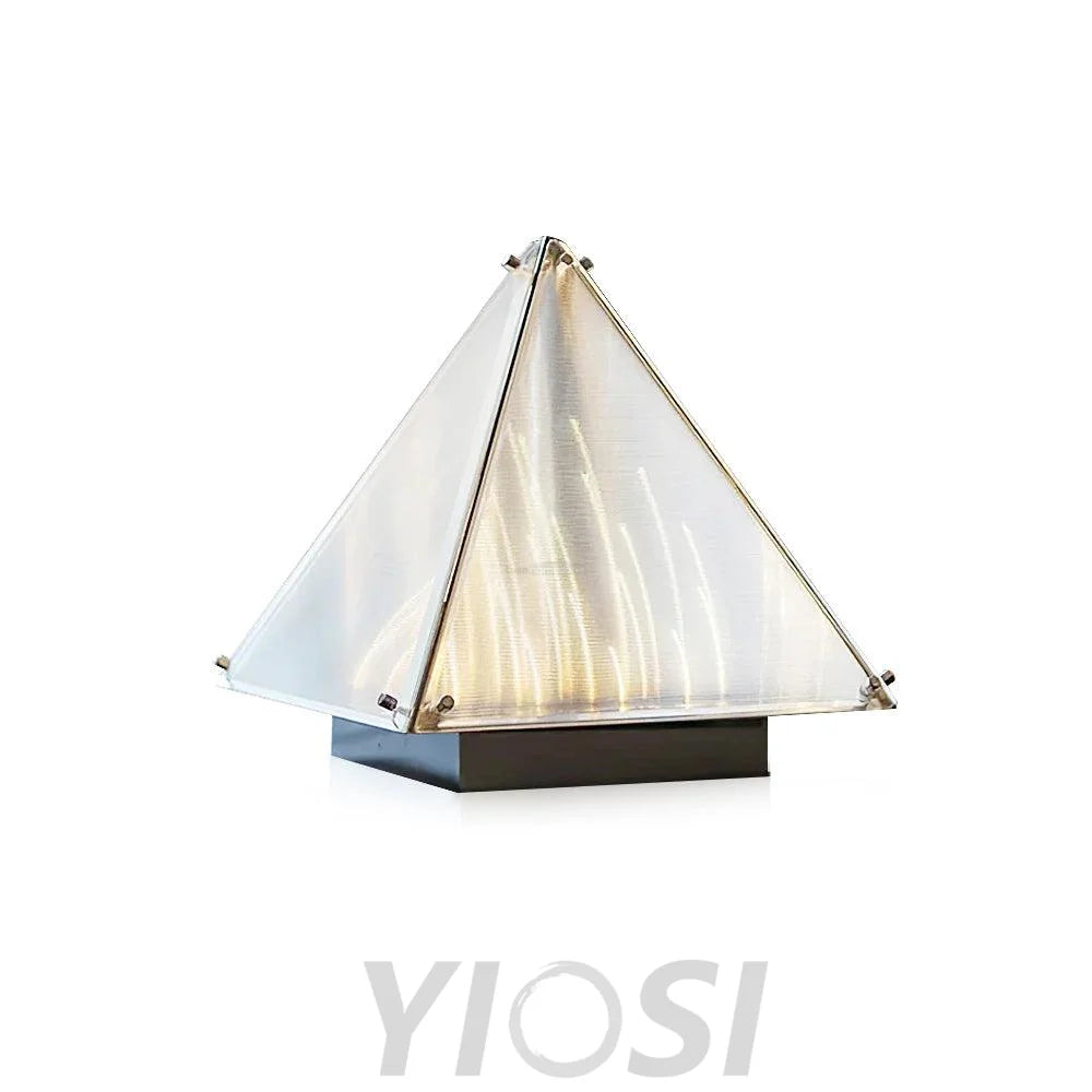 Fragment Table Lamp  ∅ 11.4″ - Art Glass-1-Yiosilamp