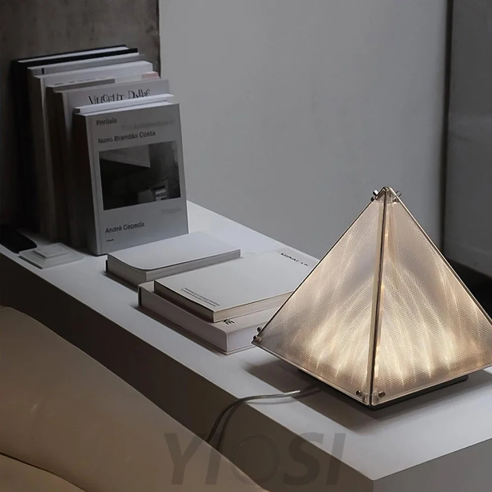 Fragment Table Lamp  ∅ 11.4″ - Art Glass-1-Yiosilamp