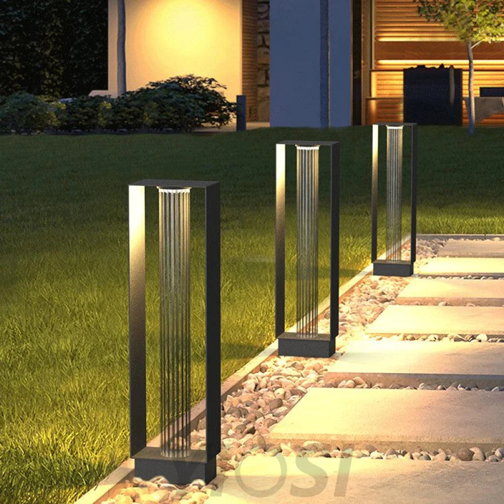 Frame Outdoor Floor Lamp Pillar - Pillar-1-Yiosilamp