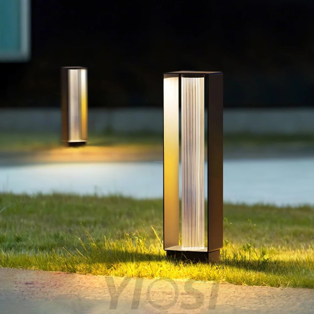 Frame Outdoor Floor Lamp Pillar - Pillar-1-Yiosilamp