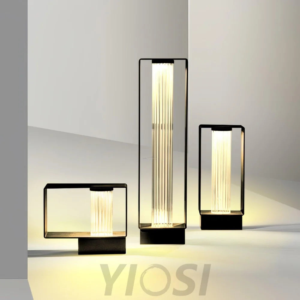 Frame Outdoor Floor Lamp Pillar - Pillar-1-Yiosilamp