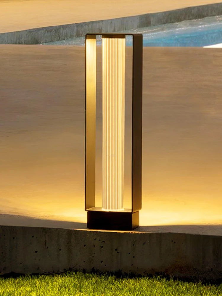 Frame Outdoor Floor Lamp Pillar - Pillar-1-Yiosilamp