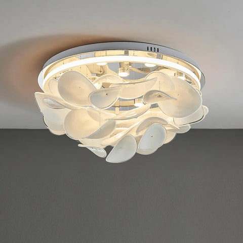 French Radici Petal Ceiling Lamp ∅ 15.7″~∅ 31.5″ - Flush Mounts-1-Yiosilamp