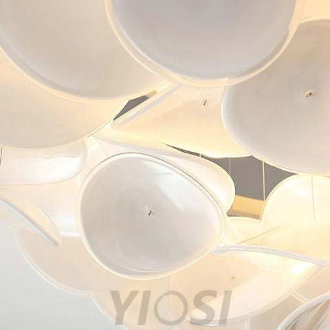 French Radici Petal Ceiling Lamp ∅ 15.7″~∅ 31.5″ - Flush Mounts-1-Yiosilamp