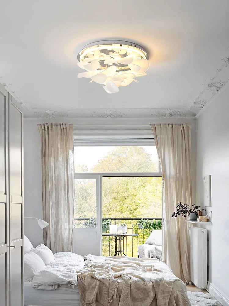 French Radici Petal Ceiling Lamp ∅ 15.7″~∅ 31.5″ - Flush Mounts-1-Yiosilamp