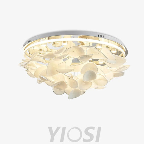 French Radici Petal Ceiling Lamp ∅ 15.7″~∅ 31.5″ - Flush Mounts-1-Yiosilamp