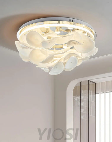 French Radici Petal Ceiling Lamp ∅ 15.7″~∅ 31.5″ - Flush Mounts-1-Yiosilamp