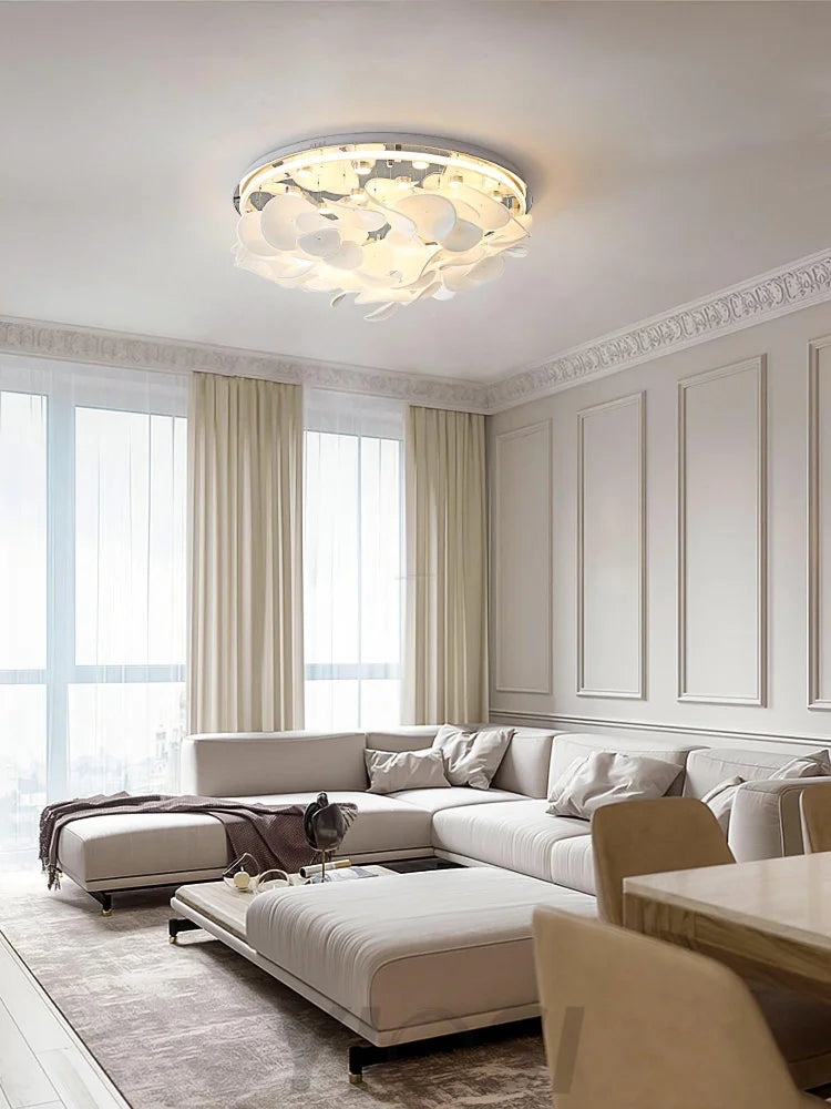 French Radici Petal Ceiling Lamp ∅ 15.7″~∅ 31.5″ - Flush Mounts-1-Yiosilamp