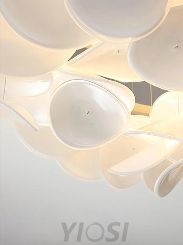 French Radici Petal Ceiling Lamp ∅ 15.7″~∅ 31.5″ - Flush Mounts-1-Yiosilamp