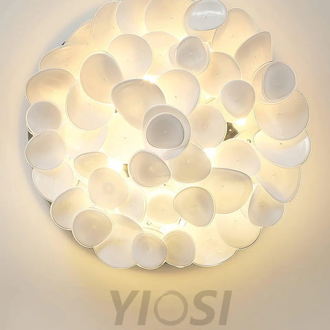 French Radici Petal Ceiling Lamp ∅ 15.7″~∅ 31.5″ - Flush Mounts-1-Yiosilamp