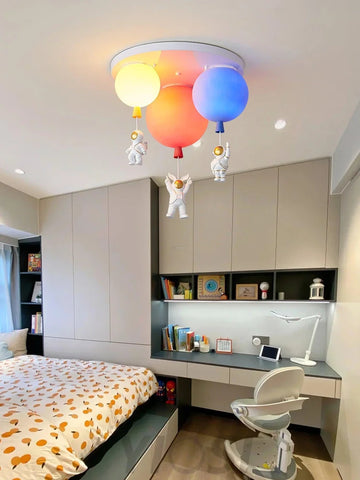 Frosted Balloon Combination Ceiling Lamp with 3/5 heads - Candy-1-Yiosilamp
