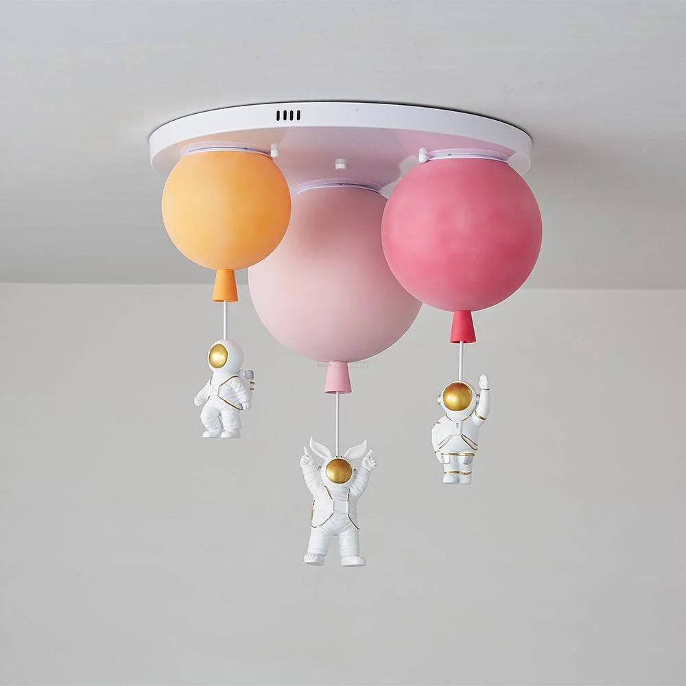 Frosted Balloon Combination Ceiling Lamp with 3/5 heads - Candy-1-Yiosilamp