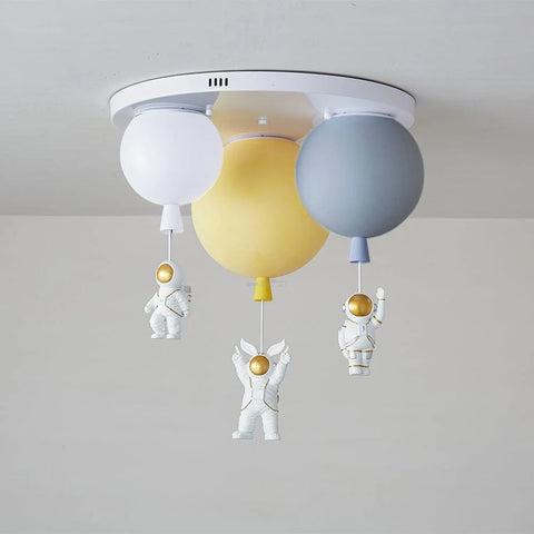 Frosted Balloon Combination Ceiling Lamp with 3/5 heads - Candy-1-Yiosilamp