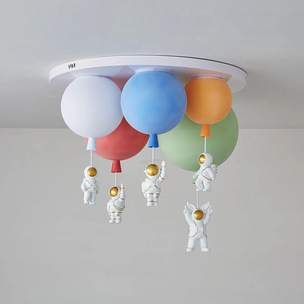Frosted Balloon Combination Ceiling Lamp with 3/5 heads - Candy-1-Yiosilamp